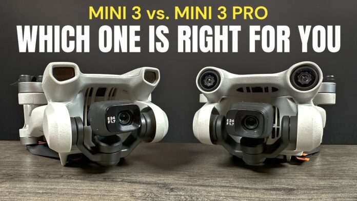 Dji Mini 3 vs Mini 3 Pro